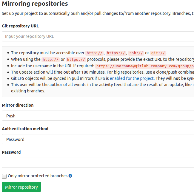 GitLab Mirror Repository
